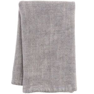 dove grey linen blend dinner napkins/3 sets available/set of 2/6 napkins-NWT
